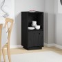 Sideboard aus massivem schwarzem Kiefernholz, 38 x 35 x 80 cm von vidaXL, Sideboards - Ref: Foro24-814348, Preis: 47,09 €, Ra...