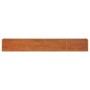 Arriate oxidado de acero corten 320x40x45 cm