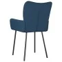 Sillas de comedor 2 unidades tela azul by vidaXL, dining chairs - Ref: Foro24-344843, Price: 104,35 €, Discount: %