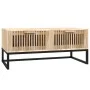 Couchtisch aus Eisen und Sperrholz, 80 x 40 x 35 cm von vidaXL, Couchtisch - Ref: Foro24-352102, Preis: 94,89 €, Rabatt: %