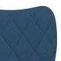 Sillas de comedor 2 unidades tela azul by vidaXL, dining chairs - Ref: Foro24-344843, Price: 104,35 €, Discount: %