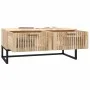 Couchtisch aus Eisen und Sperrholz, 80 x 40 x 35 cm von vidaXL, Couchtisch - Ref: Foro24-352102, Preis: 94,89 €, Rabatt: %