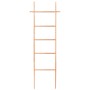 Solid walnut wood ladder towel rack 170 cm by vidaXL, Ladders - Ref: Foro24-350375, Price: 33,89 €, Discount: %