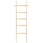 Solid walnut wood ladder towel rack 170 cm by vidaXL, Ladders - Ref: Foro24-350375, Price: 33,21 €, Discount: %