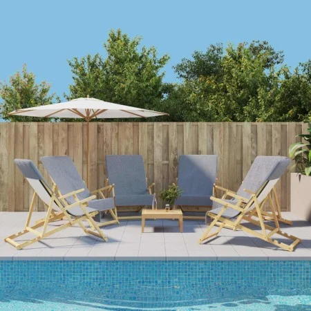 Toallas de playa 6 uds tela gris 400 g/m² 60x135 cm de vidaXL, Toallas de playa - Ref: Foro24-3157053, Precio: 68,24 €, Descu...