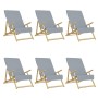 Strandtücher 6 Einheiten grauer Stoff 400 g/m² 60x135 cm von vidaXL, Strandtücher - Ref: Foro24-3157053, Preis: 69,10 €, Raba...