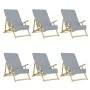 Toallas de playa 6 uds tela gris 400 g/m² 60x135 cm de vidaXL, Toallas de playa - Ref: Foro24-3157053, Precio: 68,24 €, Descu...
