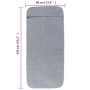 Beach towels 6 units gray fabric 400 g/m² 60x135 cm by vidaXL, Beach towels - Ref: Foro24-3157053, Price: 69,10 €, Discount: %
