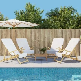 Strandtücher 4 Stück weißer Stoff 400 g/m² 60x135 cm von vidaXL, Strandtücher - Ref: Foro24-3157050, Preis: 44,64 €, Rabatt: %