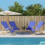 Strandtücher 4 Stück Klein blauer Stoff 400 g/m² 60x135 cm von vidaXL, Strandtücher - Ref: Foro24-3157058, Preis: 47,12 €, Ra...