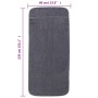 4er-Pack Strandtücher, anthrazitgraues Gewebe, 400 g/m², 60x135 cm. von vidaXL, Strandtücher - Ref: Foro24-3157054, Preis: 46...