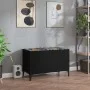 Black plywood record cabinet 74.5x38x48 cm by vidaXL, CD and DVD storage - Ref: Foro24-831966, Price: 35,31 €, Discount: %