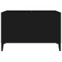 Black plywood record cabinet 74.5x38x48 cm by vidaXL, CD and DVD storage - Ref: Foro24-831966, Price: 35,31 €, Discount: %