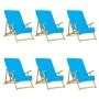 Strandtücher 6 Stück türkisfarbener Stoff 400 g/m² 60x135 cm von vidaXL, Strandtücher - Ref: Foro24-3157061, Preis: 74,92 €, ...