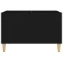 Schwarzer Plattenschrank aus Sperrholz, 74,5 x 38 x 48 cm von vidaXL, CD- und DVD-Speicher - Ref: Foro24-831958, Preis: 44,89...