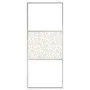 Shower screen with ESG glass and chrome aluminum shelf 90x195 cm by vidaXL, Shower walls and screens - Ref: Foro24-3185498, P...