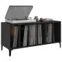 Plattenschrank aus Sperrholz schwarz 100x38x48 cm von vidaXL, CD- und DVD-Speicher - Ref: Foro24-831982, Preis: 75,23 €, Raba...