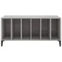 Mueble para discos madera contrachapada gris Sonoma 100x38x48cm de vidaXL, Almacenamiento para CD y DVD - Ref: Foro24-831987,...