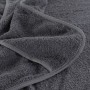 Toallas de playa 6 uds tela gris antracita 400 g/m² 60x135 cm