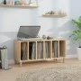 Plattenschrank aus Sonoma-Eichensperrholz, 100 x 38 x 48 cm von vidaXL, CD- und DVD-Speicher - Ref: Foro24-831976, Preis: 83,...