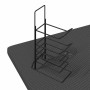 Escritorio gaming con luz LED forma Y negro 110x60x75 cm
