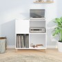 Sperrholz-Disc-Schrank weiß 84,5x38x89 cm von vidaXL, CD- und DVD-Speicher - Ref: Foro24-831989, Preis: 82,41 €, Rabatt: %