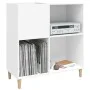 Mueble para discos madera contrachapada blanco 84,5x38x89 cm de vidaXL, Almacenamiento para CD y DVD - Ref: Foro24-831989, Pr...