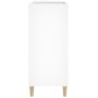 Sperrholz-Disc-Schrank weiß 84,5x38x89 cm von vidaXL, CD- und DVD-Speicher - Ref: Foro24-831989, Preis: 82,41 €, Rabatt: %