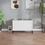 Mueble para discos madera contrachapada blanco 74,5x38x48 cm de vidaXL, Almacenamiento para CD y DVD - Ref: Foro24-831965, Pr...