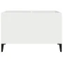 Mueble para discos madera contrachapada blanco 74,5x38x48 cm de vidaXL, Almacenamiento para CD y DVD - Ref: Foro24-831965, Pr...