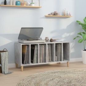 Sperrholz Scheibenmöbel grauer Beton 100x38x48 cm von vidaXL, CD- und DVD-Speicher - Ref: Foro24-831977, Preis: 66,03 €, Raba...
