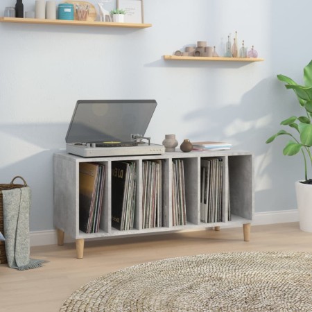 Sperrholz Scheibenmöbel grauer Beton 100x38x48 cm von vidaXL, CD- und DVD-Speicher - Ref: Foro24-831977, Preis: 66,03 €, Raba...