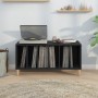 Schwarzer Plattenschrank aus Sperrholz, 100 x 38 x 48 cm von vidaXL, CD- und DVD-Speicher - Ref: Foro24-831974, Preis: 65,38 ...