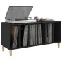 Schwarzer Plattenschrank aus Sperrholz, 100 x 38 x 48 cm von vidaXL, CD- und DVD-Speicher - Ref: Foro24-831974, Preis: 65,38 ...