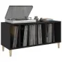 Schwarzer Plattenschrank aus Sperrholz, 100 x 38 x 48 cm von vidaXL, CD- und DVD-Speicher - Ref: Foro24-831974, Preis: 64,28 ...