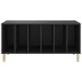 Schwarzer Plattenschrank aus Sperrholz, 100 x 38 x 48 cm von vidaXL, CD- und DVD-Speicher - Ref: Foro24-831974, Preis: 64,28 ...