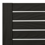 Tumbona doble de polipropileno negro 155x138x83 cm de vidaXL, Tumbonas - Ref: Foro24-364150, Precio: 342,15 €, Descuento: %
