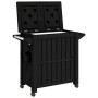 Carrito de servicio 3 en 1 polipropileno negro de vidaXL, Carros de cocina y comedor - Ref: Foro24-364169, Precio: 345,00 €, ...