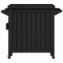 3 in 1 black polypropylene service cart by vidaXL, Kitchen and dining carts - Ref: Foro24-364169, Price: 337,92 €, Discount: %