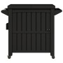 3-in-1-Servicewagen aus schwarzem Polypropylen von vidaXL, Küchen- und Speisewagen - Ref: Foro24-364169, Preis: 345,13 €, Rab...