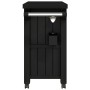 Carrito de servicio 3 en 1 polipropileno negro de vidaXL, Carros de cocina y comedor - Ref: Foro24-364169, Precio: 345,00 €, ...