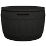 Garden storage box 3 in 1 black polypropylene by vidaXL, Outdoor storage boxes - Ref: Foro24-364161, Price: 180,62 €, Discoun...