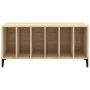 Sonoma oak plywood disc cabinet 100x38x48 cm by vidaXL, CD and DVD storage - Ref: Foro24-831984, Price: 76,51 €, Discount: %