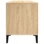 Plattenschrank aus Sonoma-Eichensperrholz, 100 x 38 x 48 cm von vidaXL, CD- und DVD-Speicher - Ref: Foro24-831984, Preis: 76,...