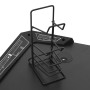 Escritorio gaming con luz LED forma Y negro 110x60x75 cm