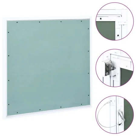 Aluminum frame and plasterboard access panel 600x600 mm by vidaXL, Traps - Ref: Foro24-145103, Price: 78,84 €, Discount: %