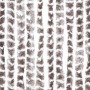 Cortina mosquitera chenilla gris taupe y blanco 100x220 cm