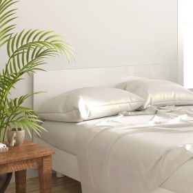 Glossy white plywood bed headboard 160x1.5x80 cm by vidaXL, Headboards and footboards - Ref: Foro24-811040, Price: 68,43 €, D...