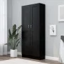 Schwarzes Sperrholzregal 82,5 x 30,5 x 185,5 cm von vidaXL, Bücherregale und Regale - Ref: Foro24-802733, Preis: 121,99 €, Ra...