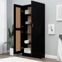 Schwarzes Sperrholzregal 82,5 x 30,5 x 185,5 cm von vidaXL, Bücherregale und Regale - Ref: Foro24-802733, Preis: 121,99 €, Ra...